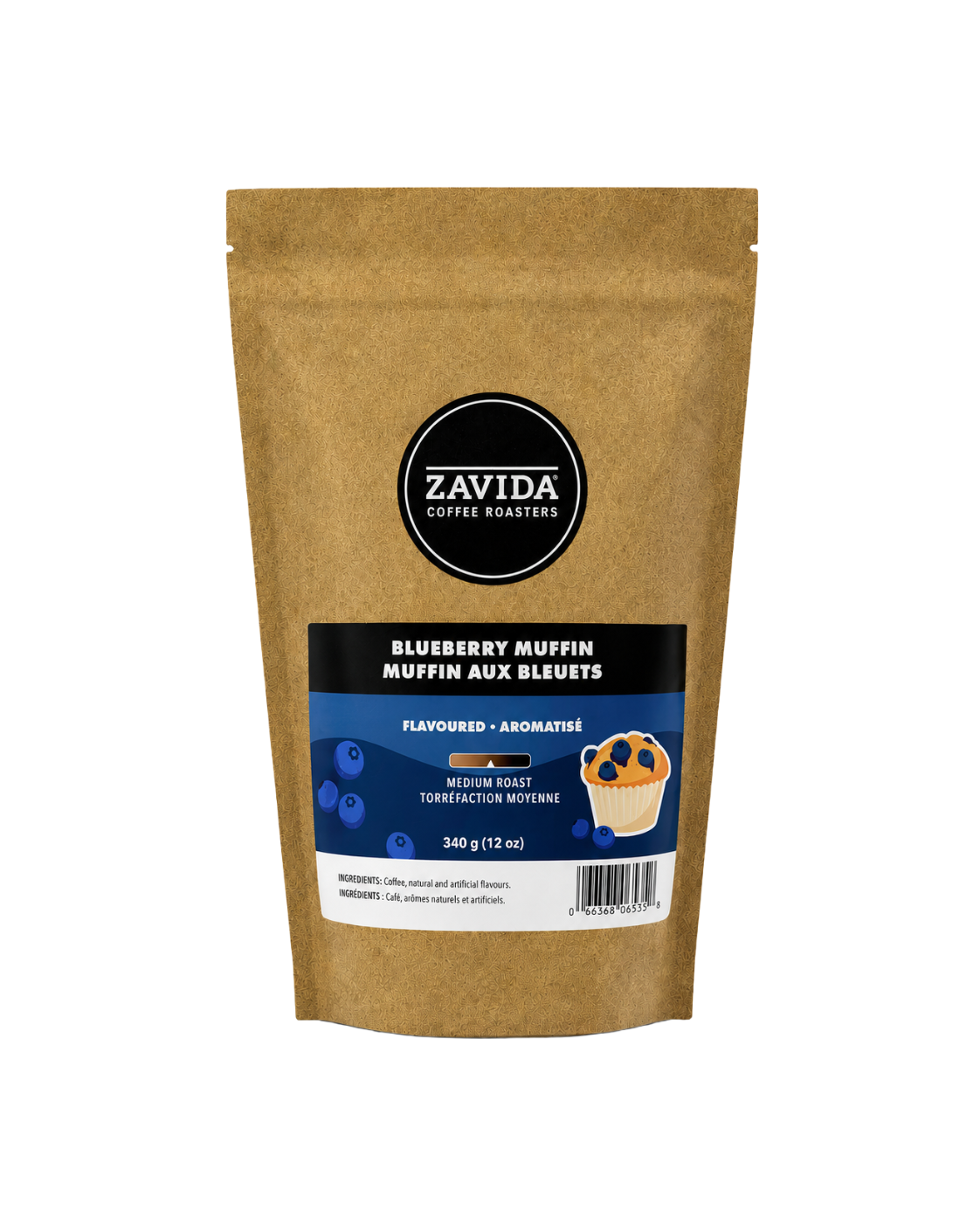 Blueberry Muffin Flavored Coffee 340g
