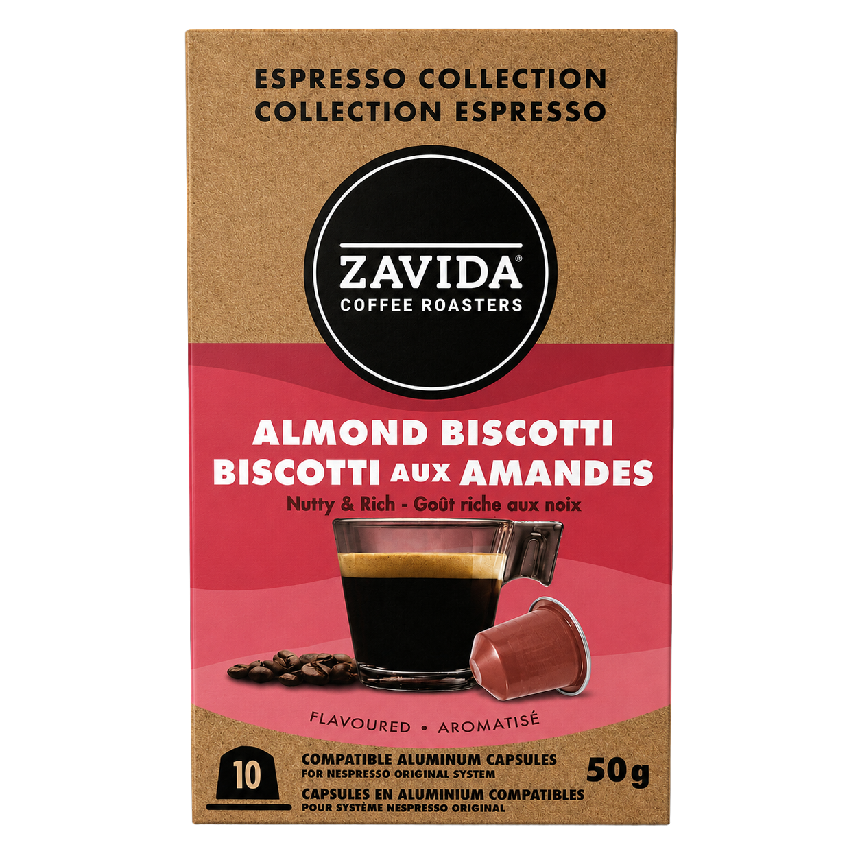 Almond Biscotti Coffee Capsules