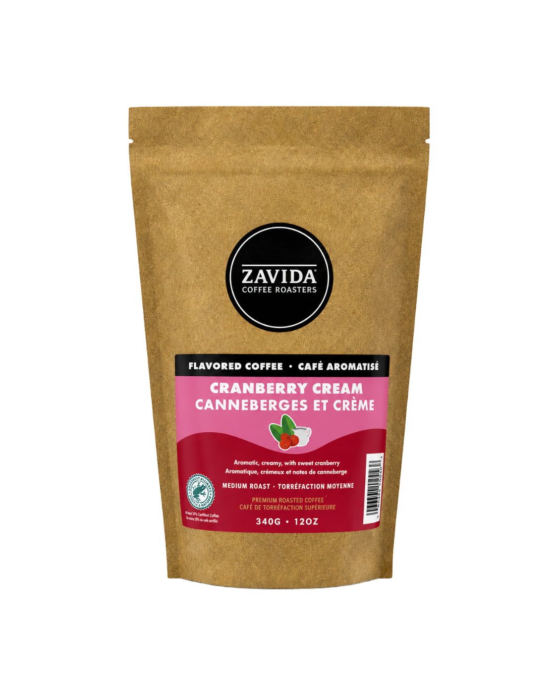 Cranberry Cream Coffee - Whole Beans - 340g