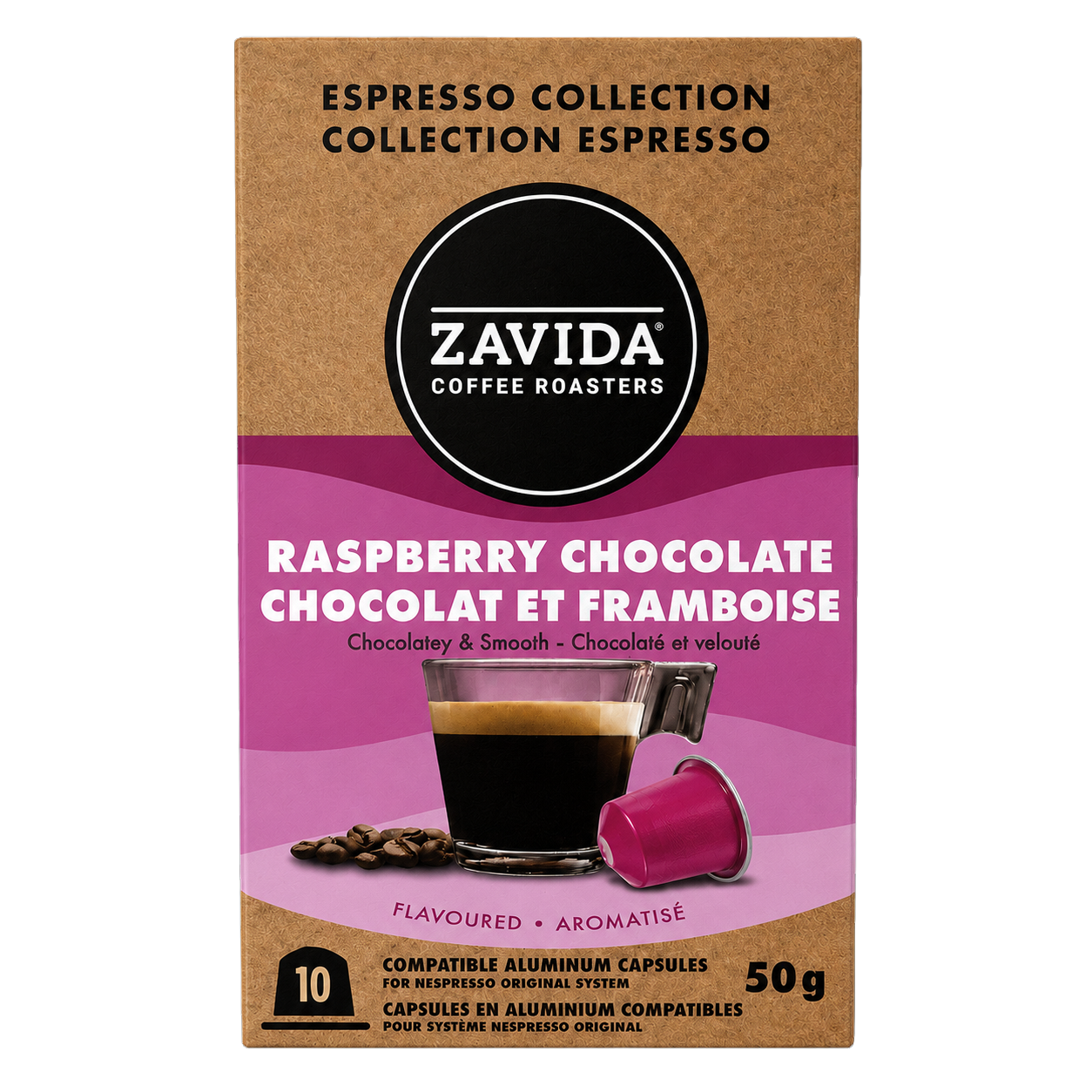 Raspberry Chocolate Capsules