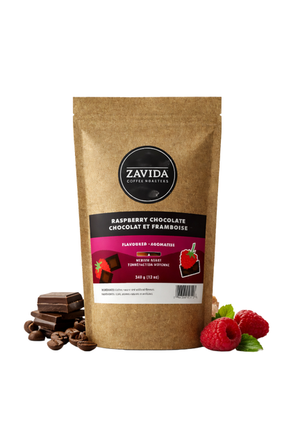 Zavida Raspberry Chocolate Flavoured Coffee UAE - 340g