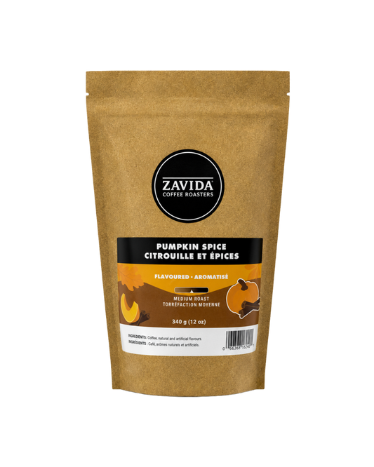 Zavida Pumpkin Spice Flavored Whole Bean Coffee UAE