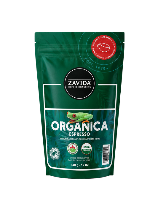Zavida Organica 340 g Espresso coffee, whole bean
